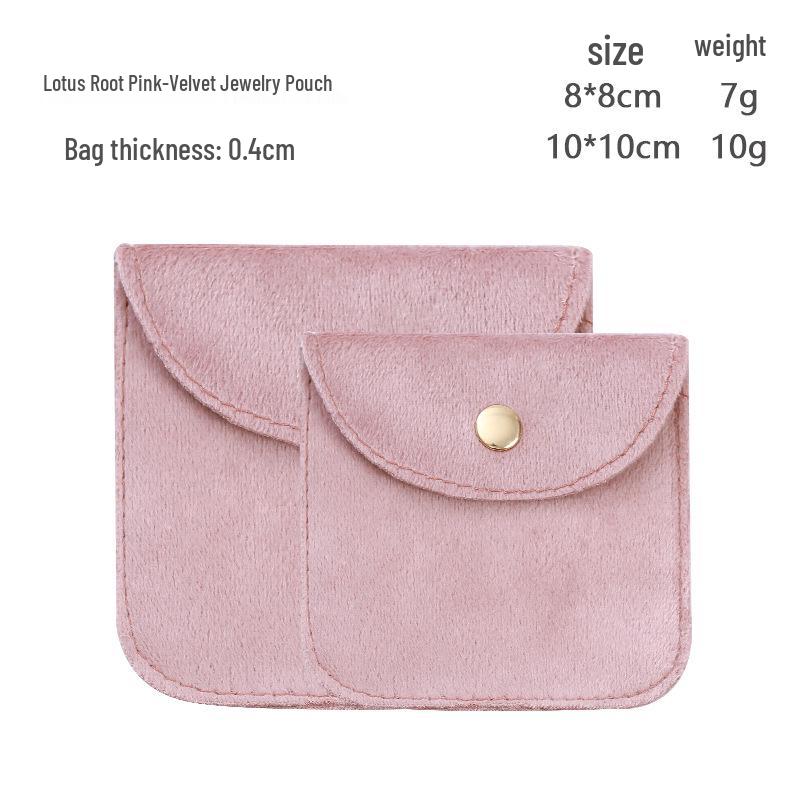 Velvet Jewelry Storage Pouch for Watches, Bracelets, and Rings
