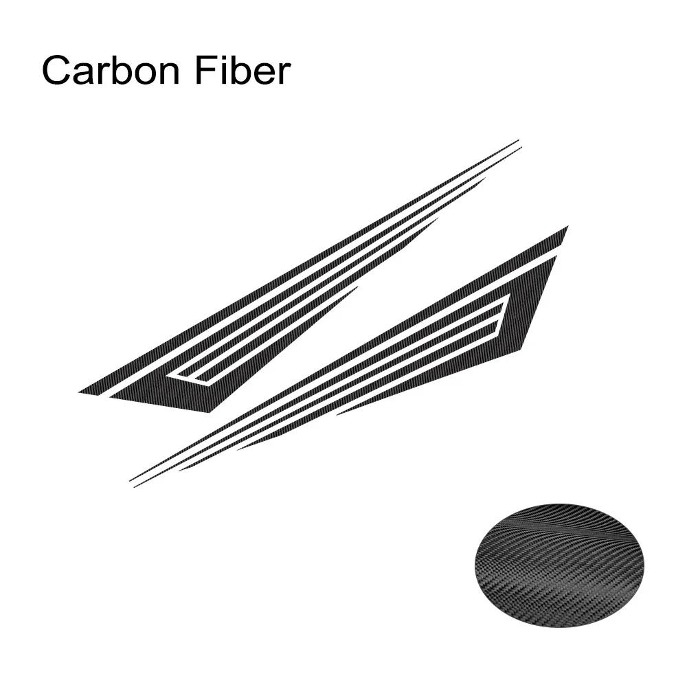 2PCS Car Door Side Stickers For Tesla Model Y PVC Vinyl Decals Waterproof Auto Body Styling DIY Decoration Stickers Accessories