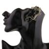 Vintage Men Women Zinc Zinc Alloy Dragon Ear Clip Left Ear Clip Earrings Fashion Jewelry