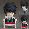 10CM Death Note Nendoroid Series L Yagami Light Cute Articulated Action Figures Model Kit Desktop Ornament Collectible Toys Gift