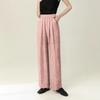 Women’s Summer Tie-Dye High-Waisted Wide-Leg Pants with Elastic Drawstring