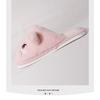 Cat Cotton Slippers Couple's Cute Cartoon Home Thick Warm Plush Soft Bottom Slippers