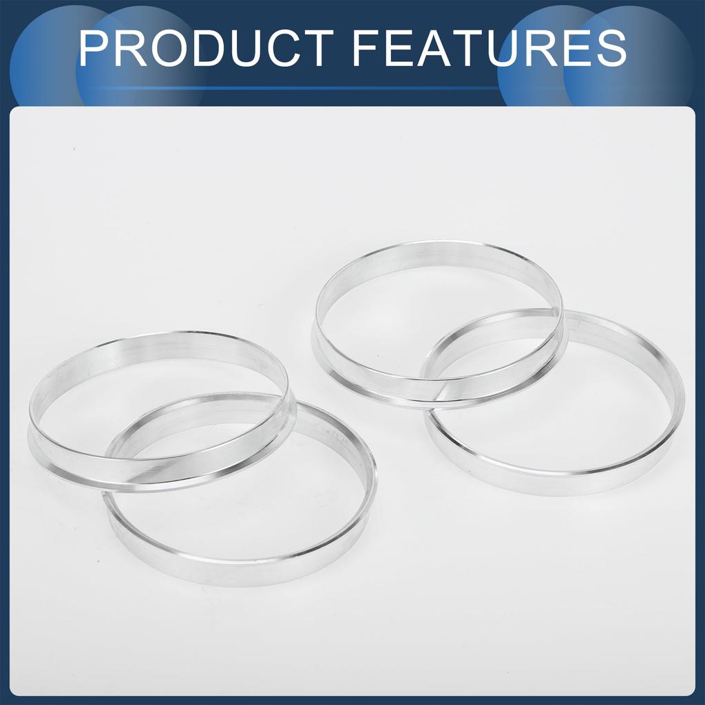 INFINAUTO Hub Centric Ring 70.6mm Inner Diameter to 73.1mm Outer