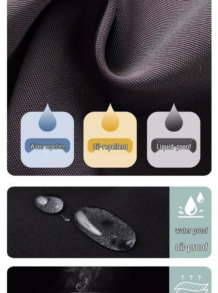 Custom Waterproof Dirt-Resistant Canvas Apron for Catering and Kitchen Workwear