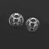 10Pcs Mini Empty Glass Ball Bottles Pendant Wish Findings Clear 12mm