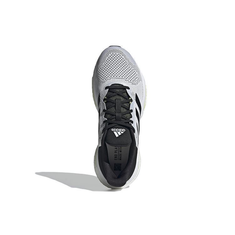 Adidas SolarGlide 5 White Pulse Lime Men Sneakers Cloud-White Core-Black GX5472
