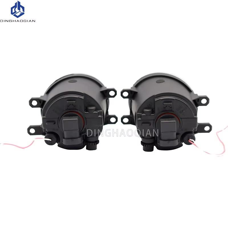 2 Pieces Car Fog Light LED Angel Eye DRL Daytime Running Lamp H11 12V High Bright For Toyota Wish 2009 2010 2011 2012