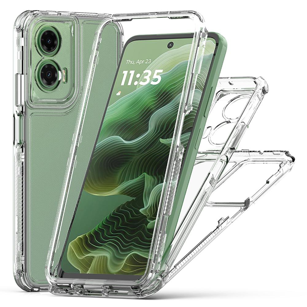 For Motorola Moto G35 5G Case Anti Scratch Acrylic TPU Clear Phone Cover