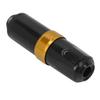 Tattoo Pen Rotatable Adjustable Stroke Length Cartridge Needle RCA Interface for Tattoo Beginners and Artists Black Gold