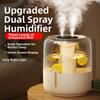 For Nursery For Work AS SHOWN Silent Humidifier Night Light Humidifier For Sleep Humidifier Bedroom Mist Night Light Function