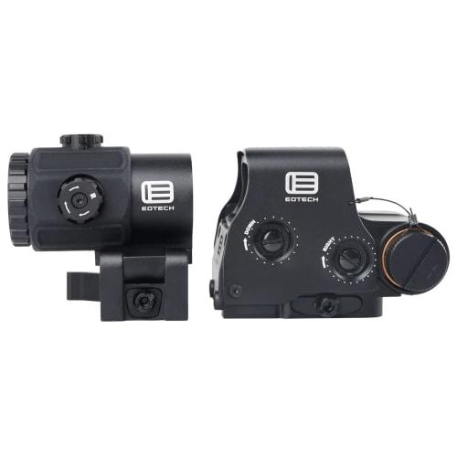 EO EXPS3 with G43 Type Replica Set, Red Dot Sight, Holographic Sight, Magnifier, Mount Spacer, 3x Booster, Engraved Scope (558&G43 BK)