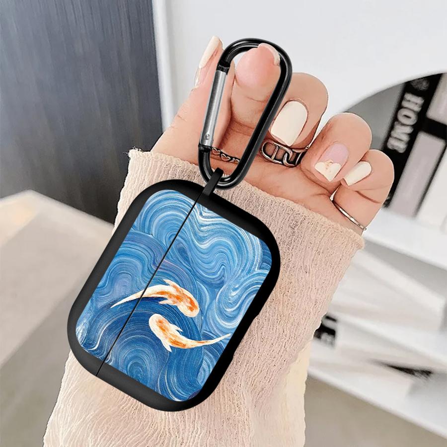 Hülle Für Airpods Pro 4 Pro3 2 3 1 Pro2 Kopfhörerhüllen Abdeckung Meeresfische