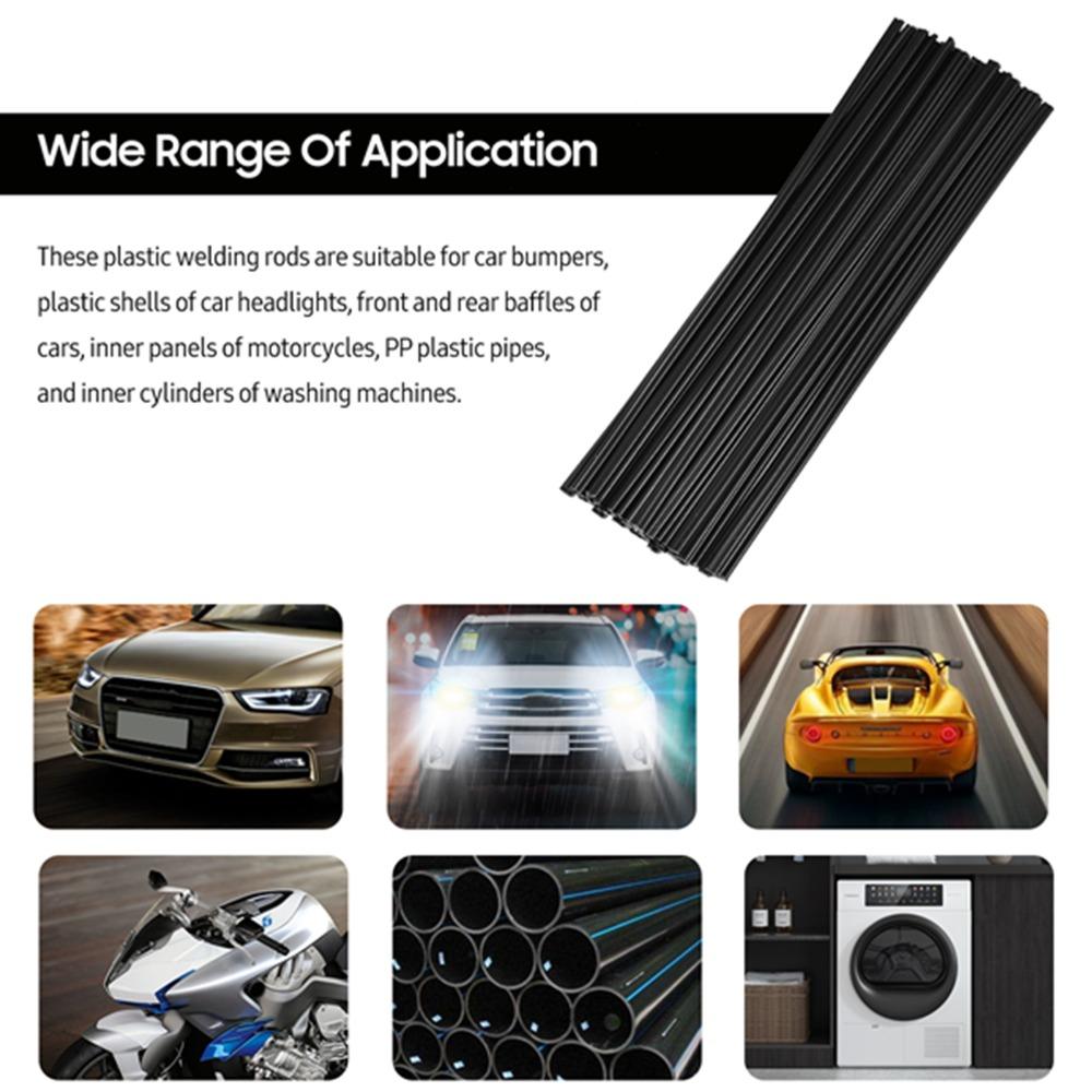 50PCS Double-Strand Round PP Welding Rods PP Polypropylene Welding Rods For Hot Air Welder Machine