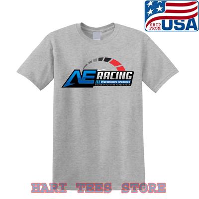 AE Racing Men's Grey Size S To 5XL
