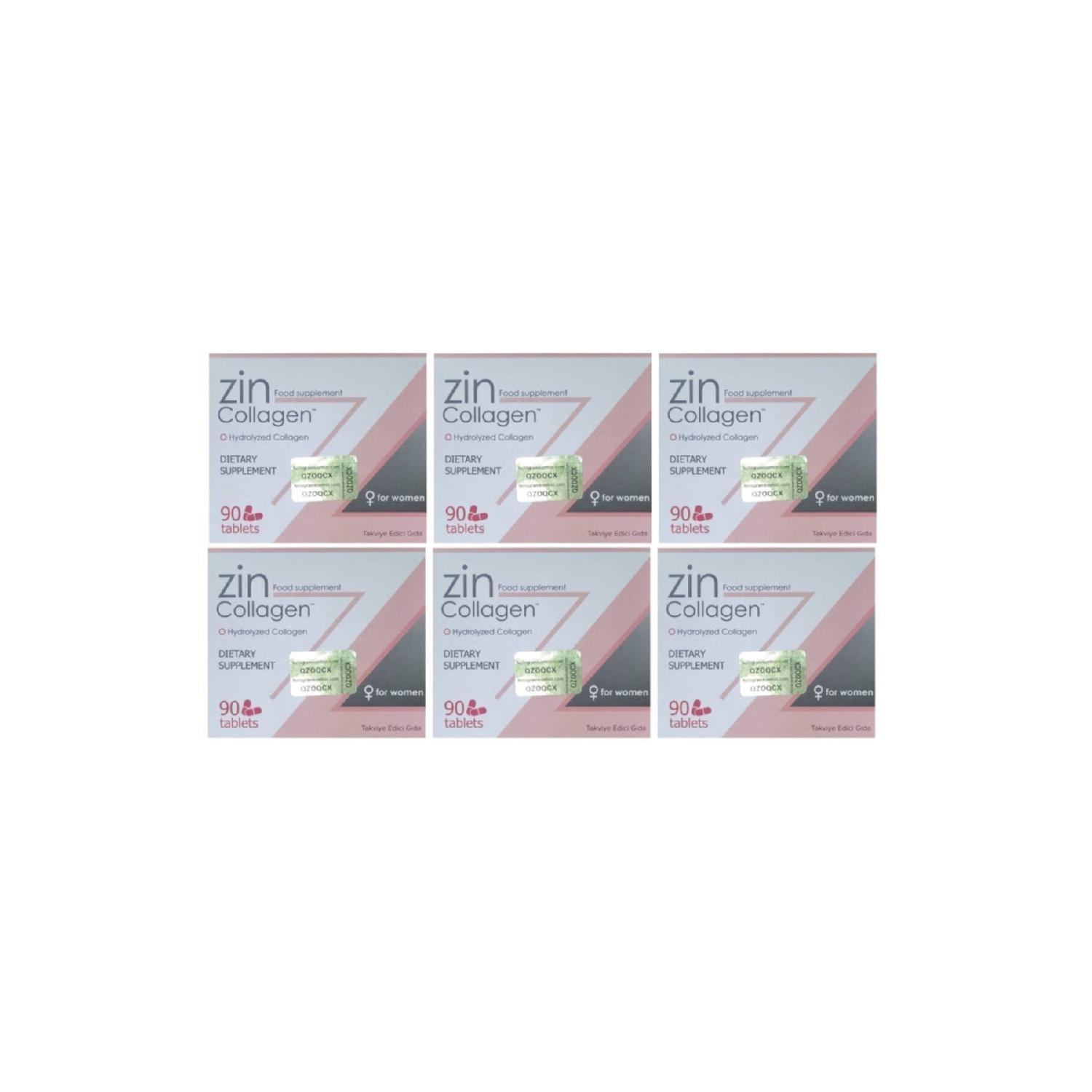 

Collagen Allezin Food Supplement 90 Tablets 6 Pieces