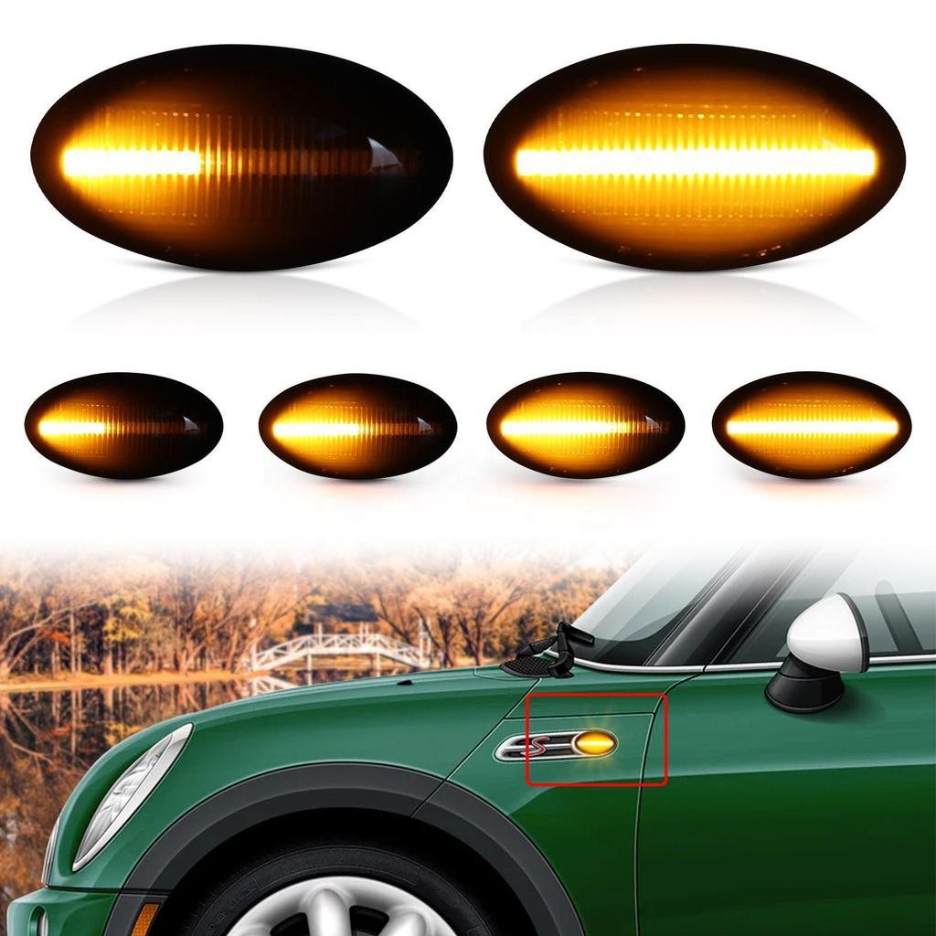 BMW Mini R50/R52/R53 Flowing Water Side Marker Fender Light
