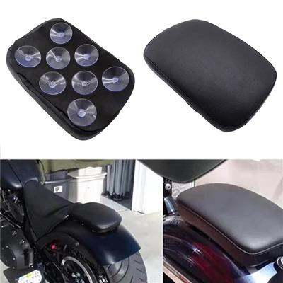 Motorrad Sozius Hinten Passagier Kissen Sitz Pad Saugnäpfe Für Harley Dyna Sportster Softail Bobber Chopper