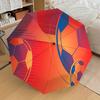 Soccer Ball-Shaped Automatic Opening/Closing Umbrella with Foldable Design, Ideal for Fans, Travelers, Daily Use, and Gifts - Solution112115