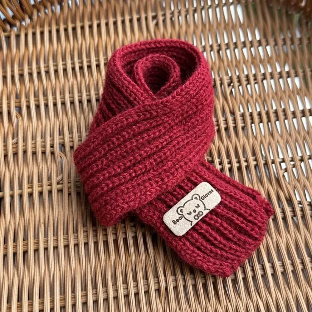 DIY Doll Clothes Casual Wear Scarf 20cm Cotton Doll Knitted Scarf Doll Multi-colors Little Bear Scarves Dolls Accessories