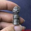 Copper Cutout Carvings Flower Tibetan Brass Seal Carry-on Pendant Crafts Ornament Accessories