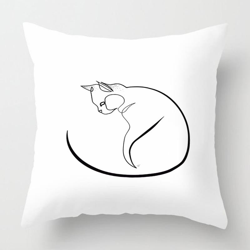 

Cartoon Animal Theme Pillow Case 45x 45cm Short Plush Cushion Cover Ins Style Living Room Bedroom Sofa Decoration 16x16Inch