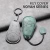 Auto Smart Key Fob Cover Case Sheepskin Genuine Leather Fit For Voyah Free+ Auto Key Fob Cover Housing Protective Cover Key Ring Case Mount Auto