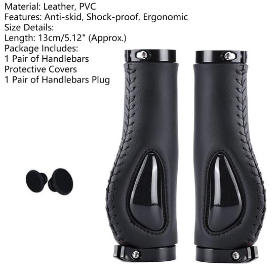 1 pereche Husă practic moale și ecologică pentru ghidon de bicicletă Accesorii de protecție montane pentru ciclism