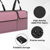 Car Trunk Organizer, Backseat Hanging Large Storage With Adjustable Straps,Waterproof PVC Collapsible Cargo Bag, Car Interior Accessories For Auto