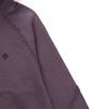 Out-Cut Raglan Pigment Hoodie Ash Purple