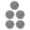 Extra Large Stainless Steel Scourer Balls, 40-Pack
