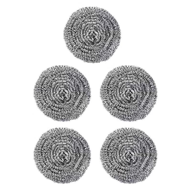 Extra Large Stainless Steel Scourer Balls, 40-Pack