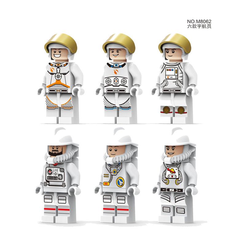 Spot M8015 City Occupation Cartoon Small Particle Building Block Figurine Children Assembled Building Block Toy
