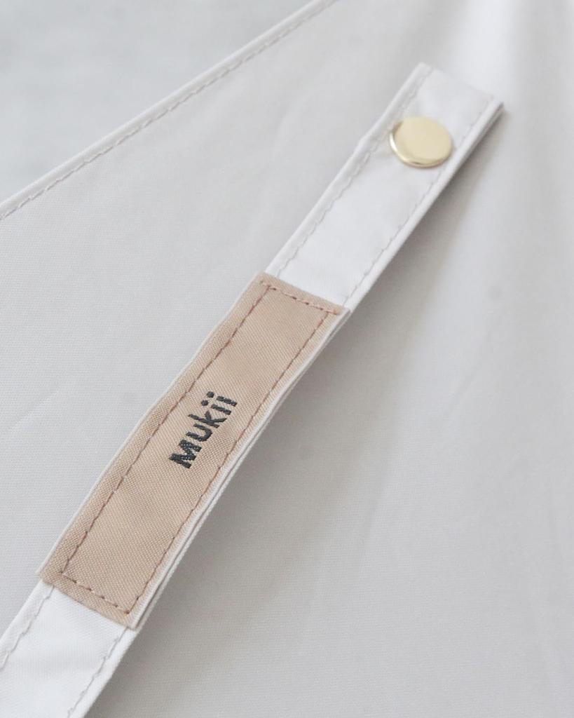 Mukii Light Beige Umbrella, 99.9% Blocking,