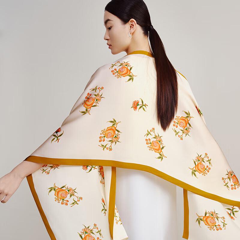 Wanshili Double-Sided Mulberry Silk Scarf Gift Set