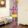 Iron Art Bedroom Coat Rack - Minimalist Standing Clothes Rack for Modern Style