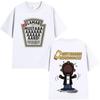 Rapper Kendrick Lamar Mustard Patterned Printed T-shirt for Men, Fashionable Hip-hop Short-sleeved Cotton Casual Short-sleeved