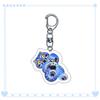 Cartoon Anime Movie Transparent Acrylic Keychain Pendant, Exquisite Gift Hanging Accessories For Backpacks