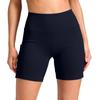High Waist Butt Lift Tight Fit Workout Shorts with Side Pocket for Women Outdoor Fitness Yoga Running Athletic Activewear