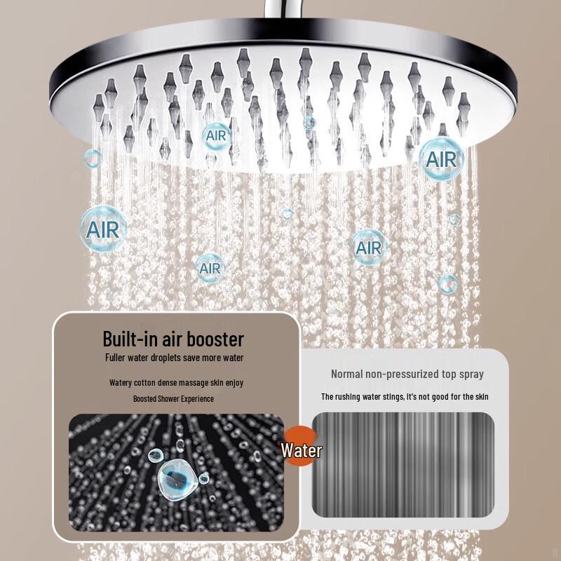 Fadiruishi 304 Stainless Steel Shower Head
