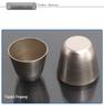 Yinpeng Nickel Crucible with Lid, 30ml/50ml, High-Temperature Resistant, High Purity