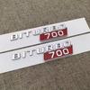ABS BITURBO 700 800 900 Logo Side Fender Trunk Body Badge Emblem Decals Sticker For Benz Brabus G Class G700 G800 G900 W463 OJ1