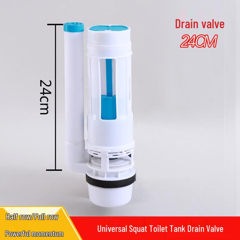 Universal Toilet Fill and Drain Valve Kit for Old-Fashioned Tanks