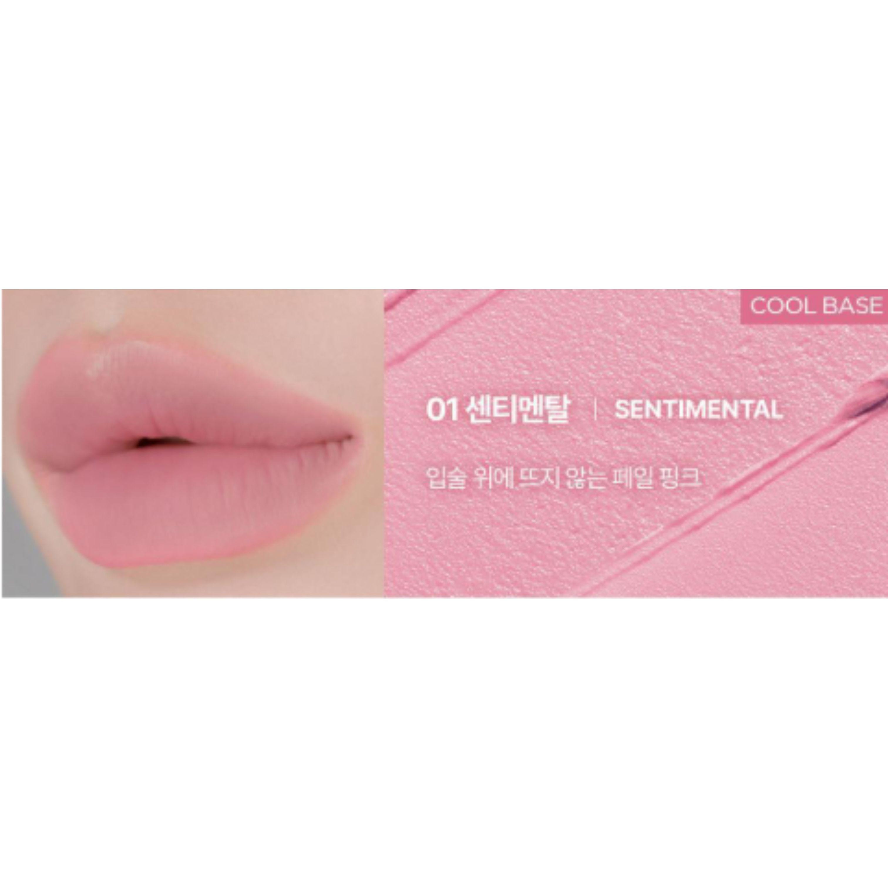 WAKEMAKE Bold Lip Blur Tint 3.3g (15 COLOR) 01 Sentimental