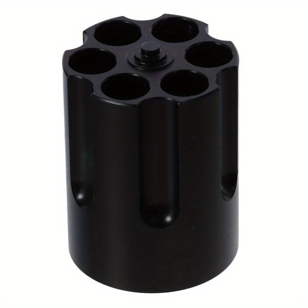 Soccer Pen Holder Creative Gun Cylinder Shaped Multifunctional Metal Storage Box Portable Pencil Stand Painting Brush Pen Hole