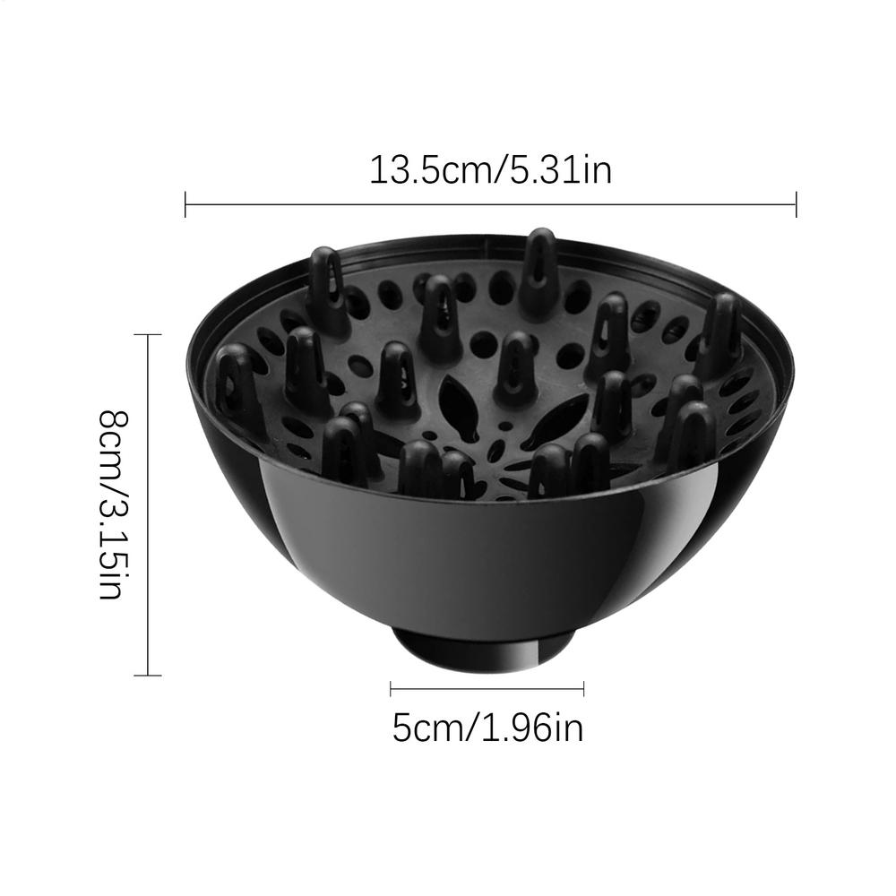 

1PC Universal Barbershop Special Curling Dryer Large Head Professional Hair Diffuser Adaptable for Blow Dryers for Curly Hair
