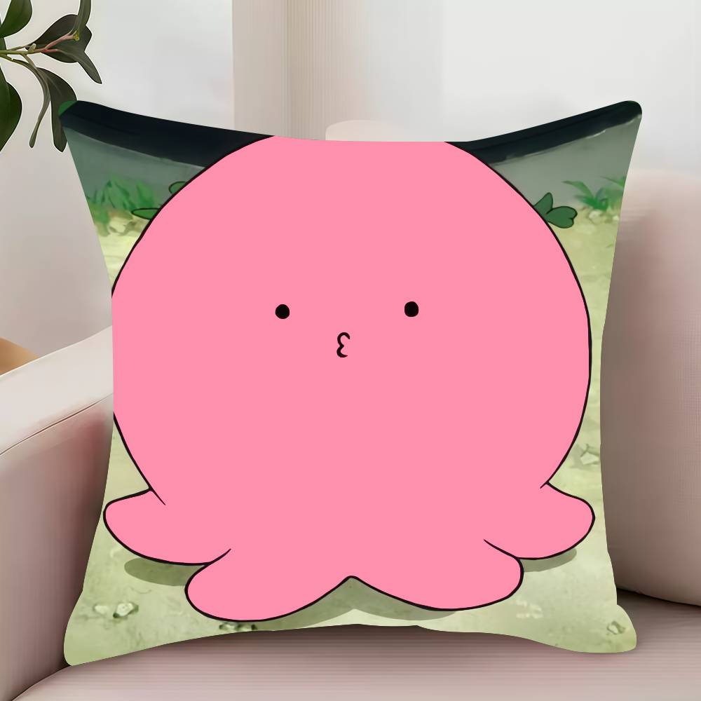 

bilibili T-Takopis Original Sin Pillow Case Decor Protective Covers Comfortable soft for Sofa Living Room Home office 12x12Inch