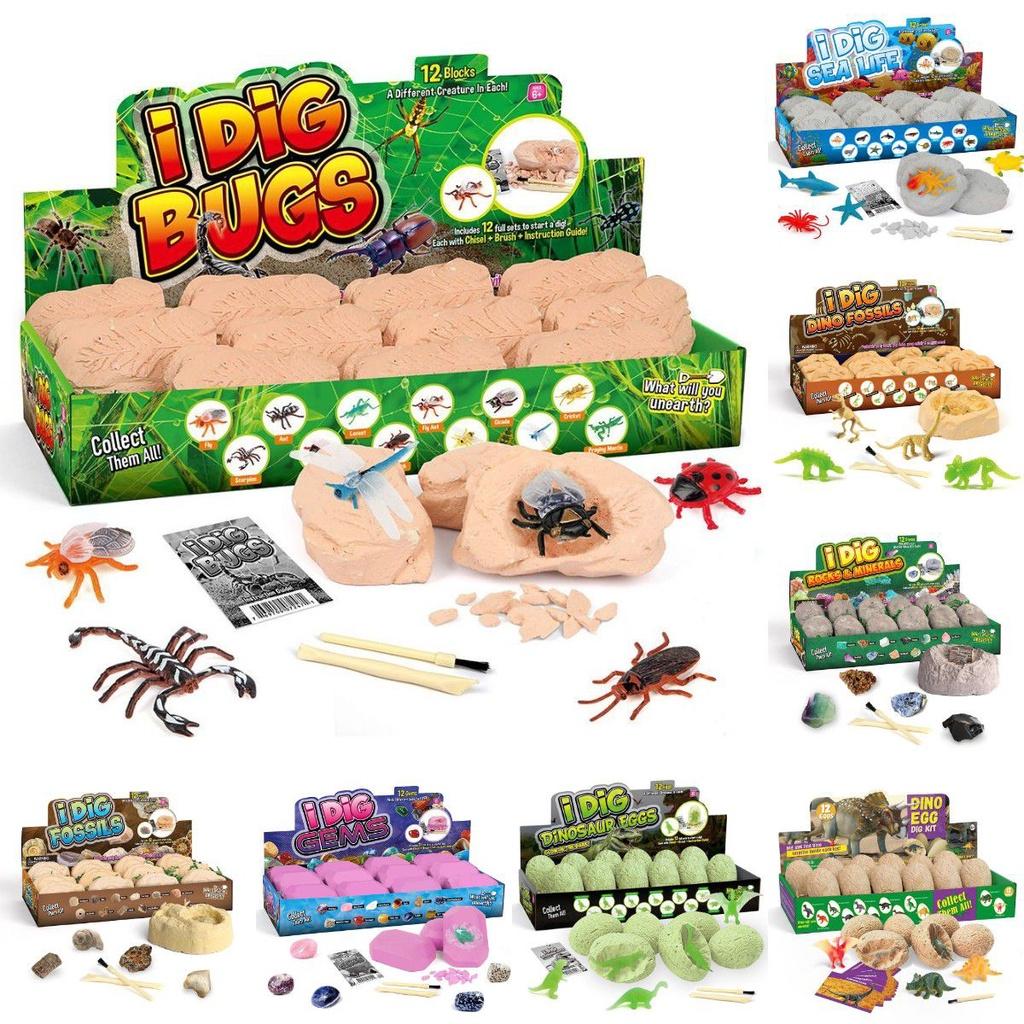 Dino Ei Ausgrabungs-Bergbau-Set Perfekt für Kinder STEM-Projekte und Bildungsaktivitäten