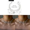 Geometric Cross Pendant Necklace For Women Men Fashionable Layered Chain Jewelry