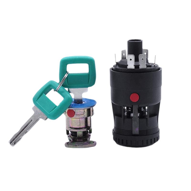 For Volvo A20C A30C A25D A35E A35 A30D L120 T450D L120D 11006988 15082295 11039220 Ignition Switch Key Cylinder