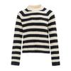 Miso Womens/Ladies Stripe Open Hem Jumper